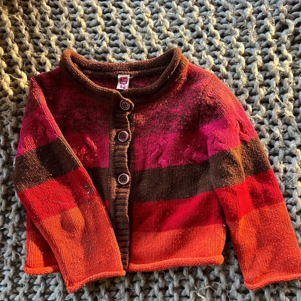 little girls knit sweater